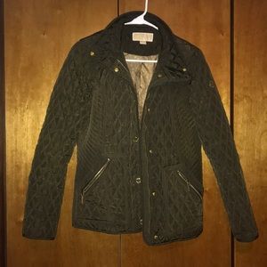 Michael Kors puffy jacket Olive green Medium